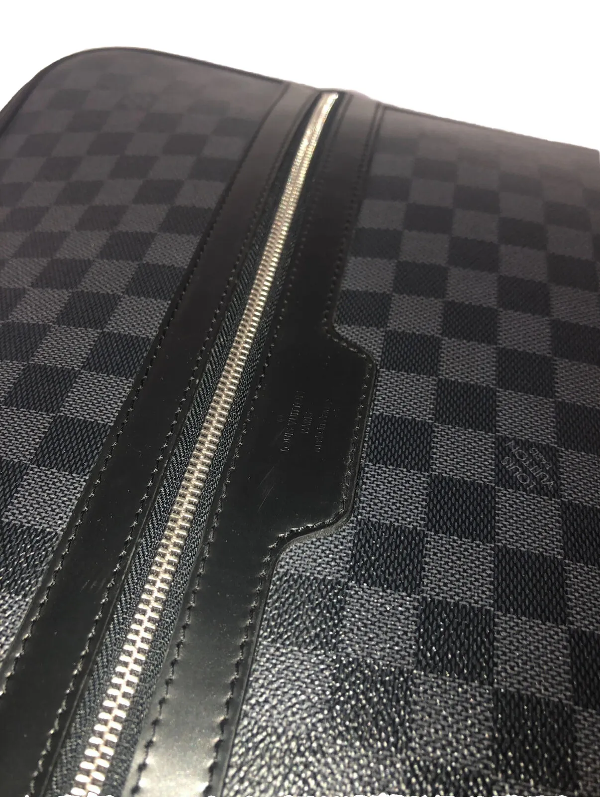 Louis Vuitton Business Pegase 65 Graphite Suitcase Luggage Bag   Garment Bag