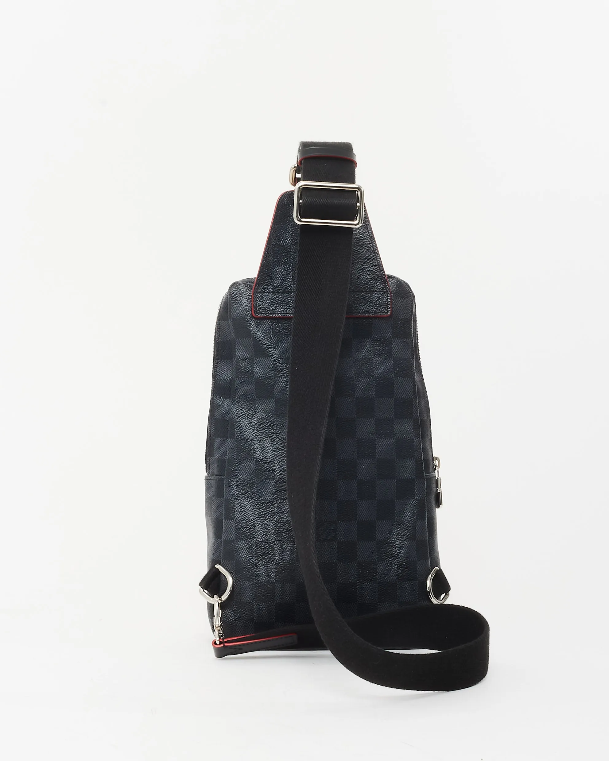 Louis Vuitton Damier Graphite Coated Canvas Alps Patches Avenue Sling Bag