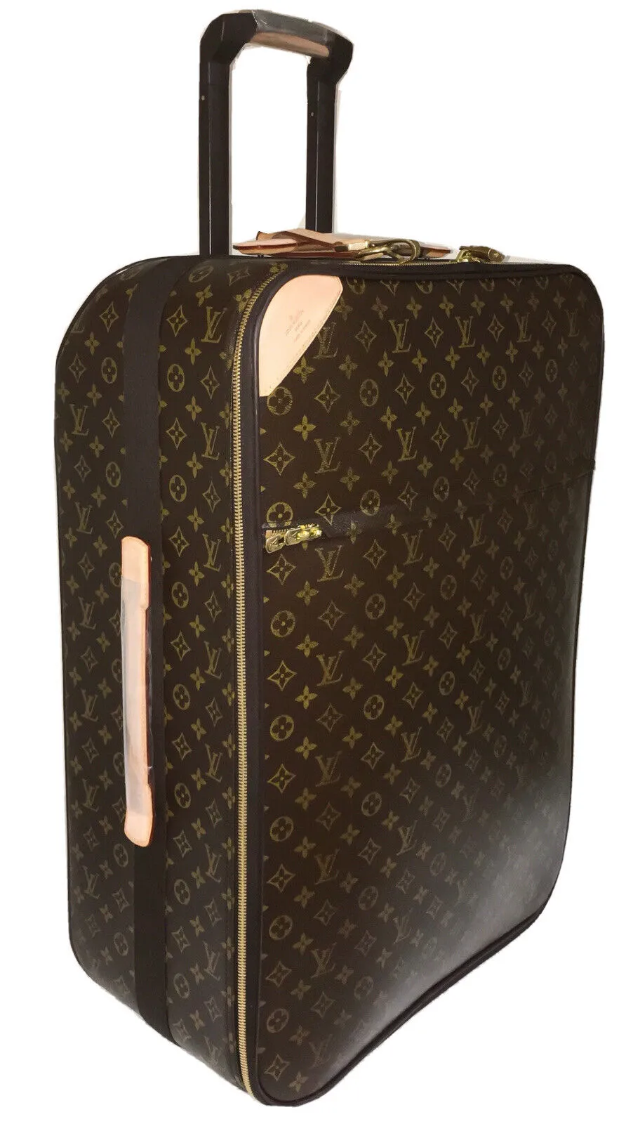 Louis Vuitton Pegase 70 Suitcase Wheels Bag w/ Garment Bag Dustbag 🇫🇷