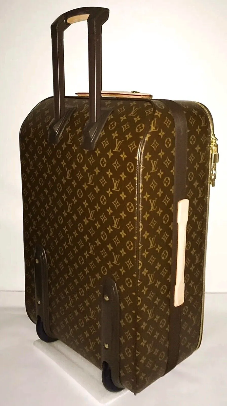 Louis Vuitton Pegase 70 Suitcase Wheels Bag w/ Garment Bag Dustbag 🇫🇷