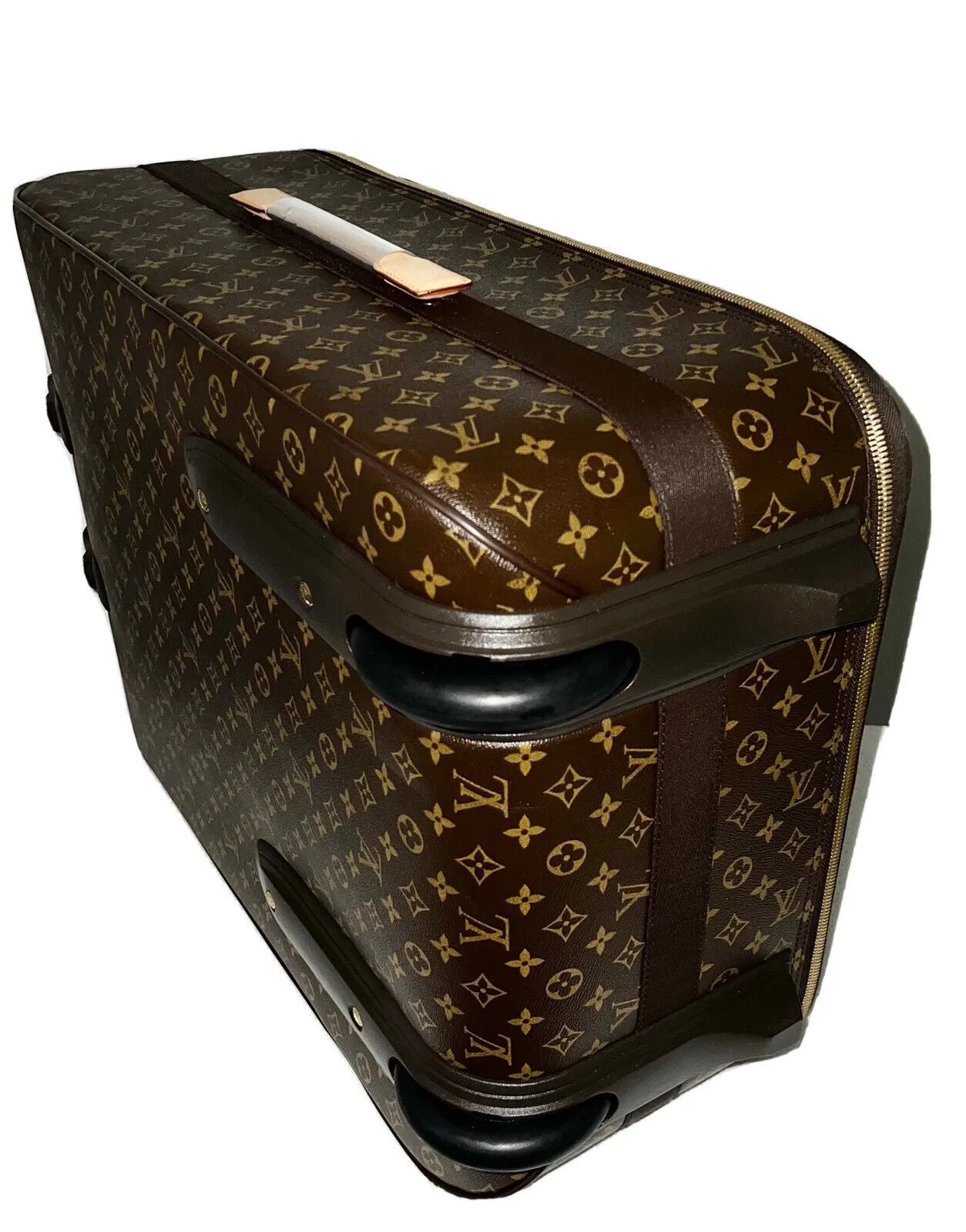 Louis Vuitton Pegase 70 Suitcase Wheels Bag w/ Garment Bag Dustbag 🇫🇷
