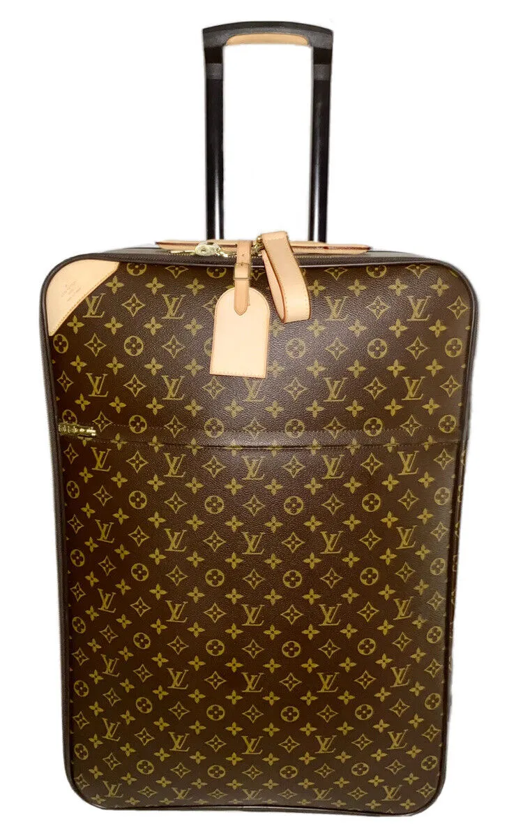Louis Vuitton Pegase 70 Suitcase Wheels Bag w/ Garment Bag Dustbag 🇫🇷