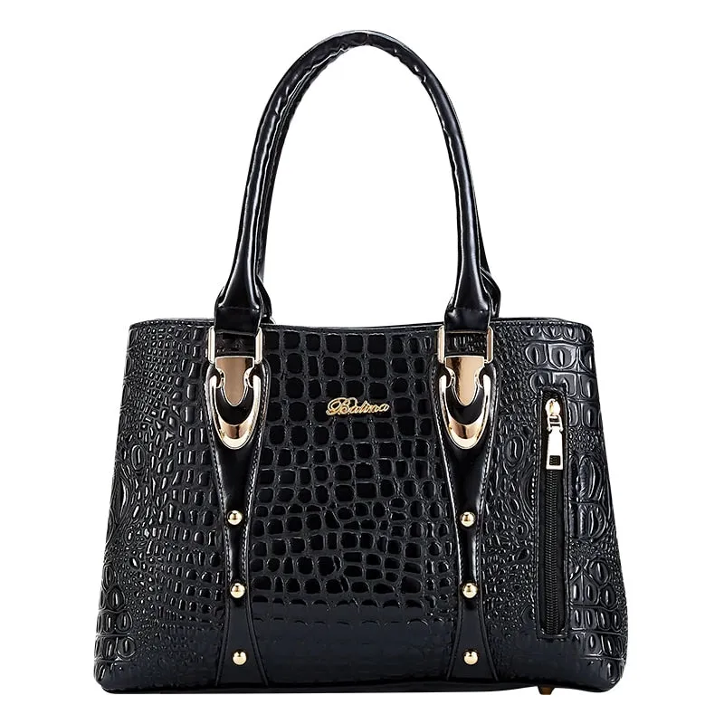Luxury Crocodile Leather Handbags