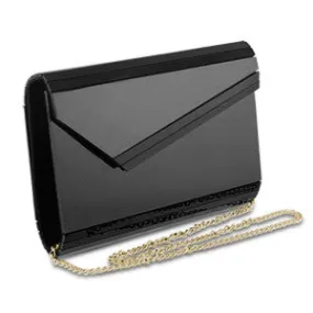 Mad Style Black Acrylic Slant Envelope