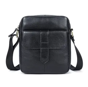 Men Genuine Leather Shoulder Bag