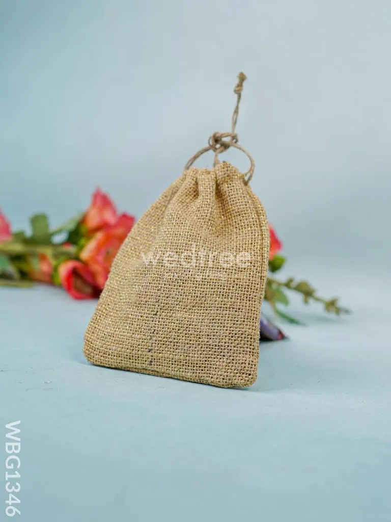 Natural Fragrance Jute String Bag -WBG1346