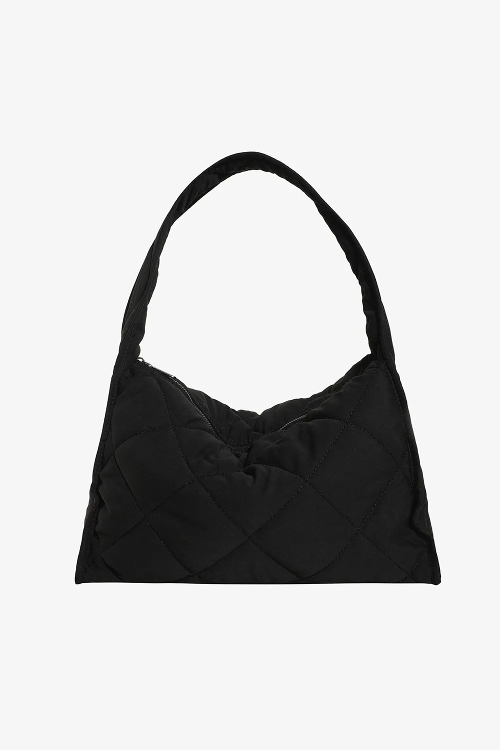 Nylon Shoulder Bag With Long Handle Casual Purses and Totes with Ziper