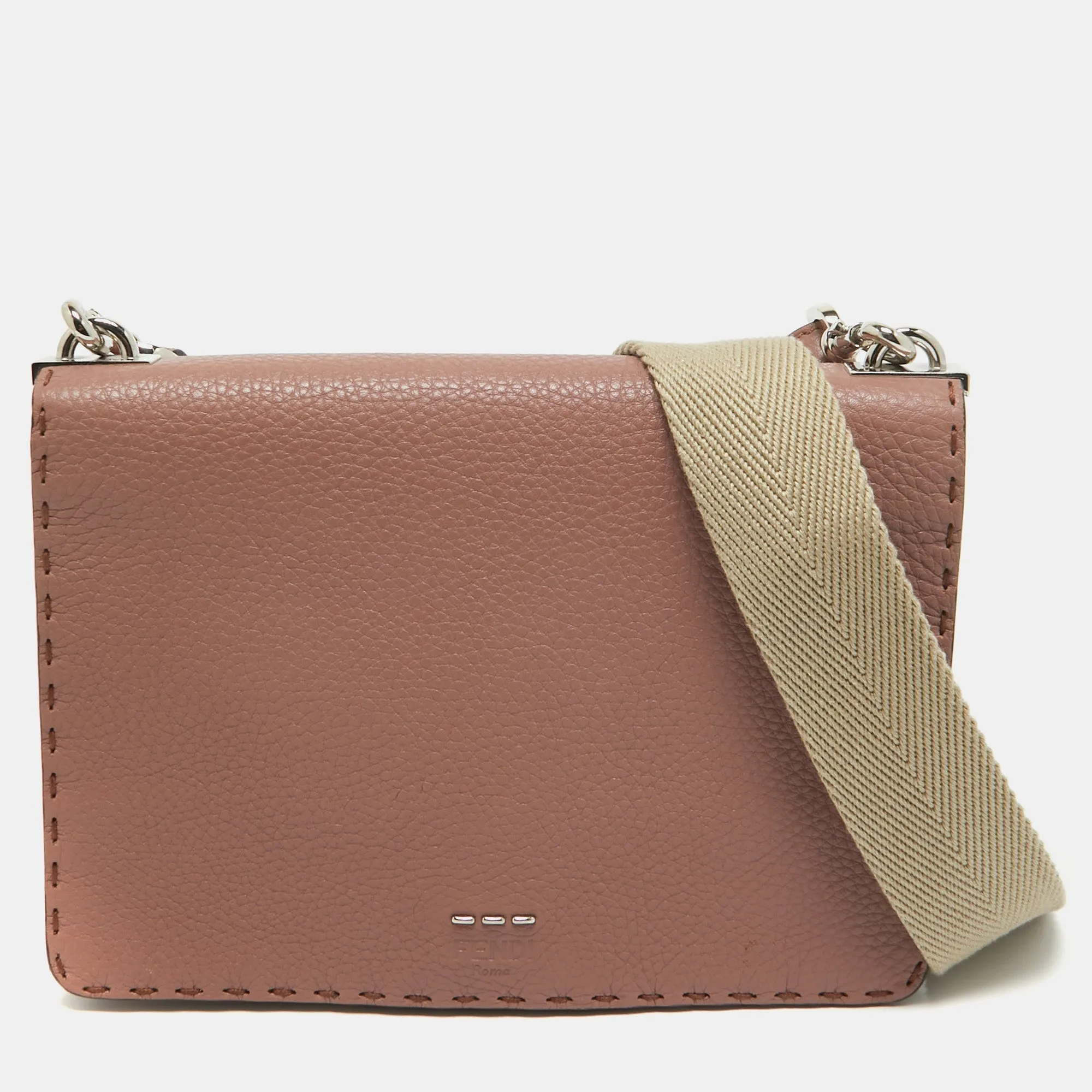 Old Rose Selleria Leather Messenger Bag