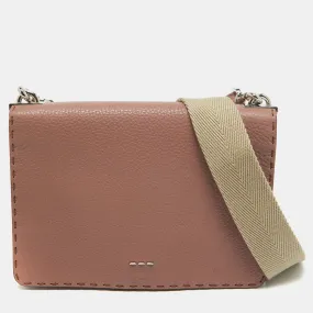 Old Rose Selleria Leather Messenger Bag