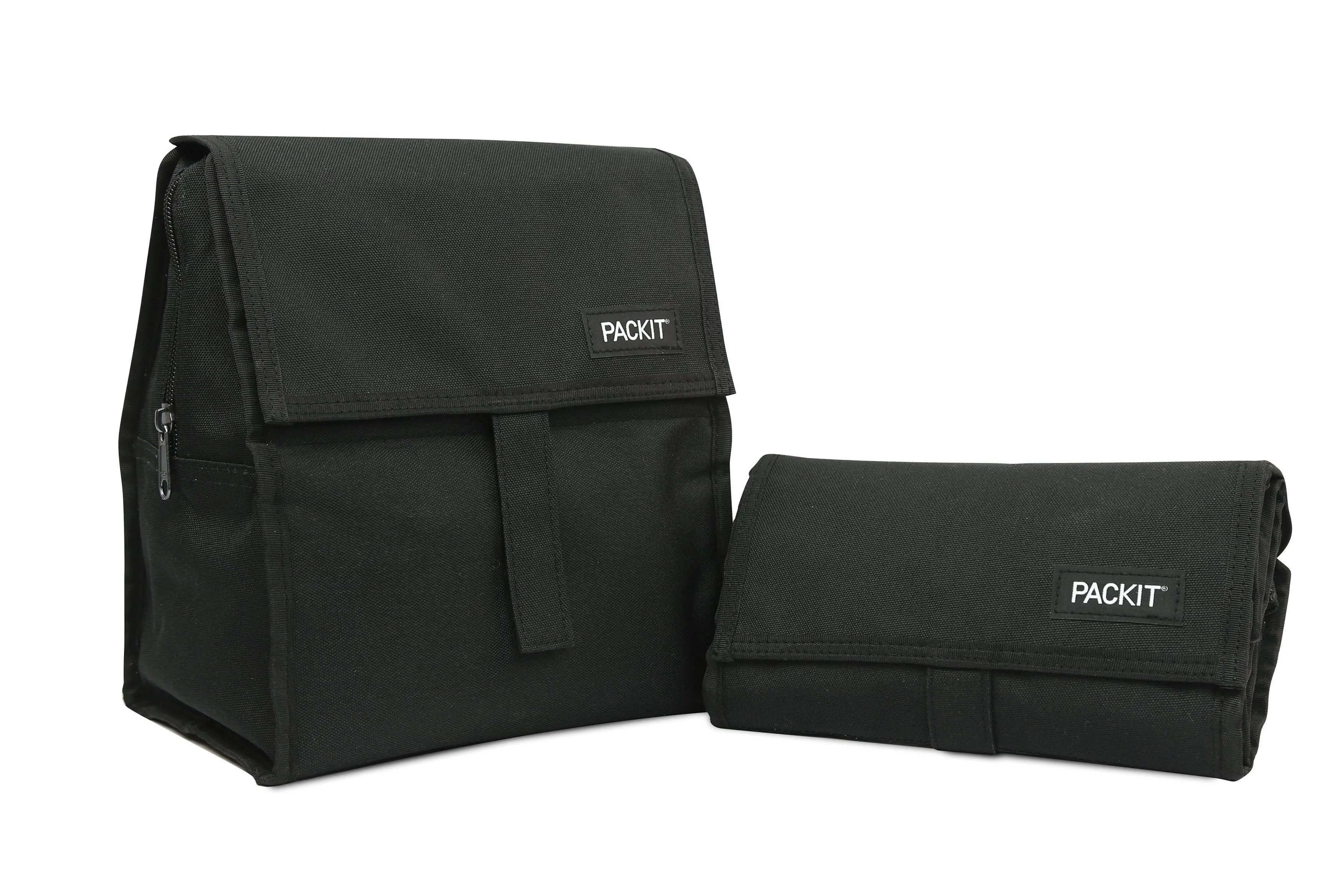 PackIt Freezable Lunch Bag - Black