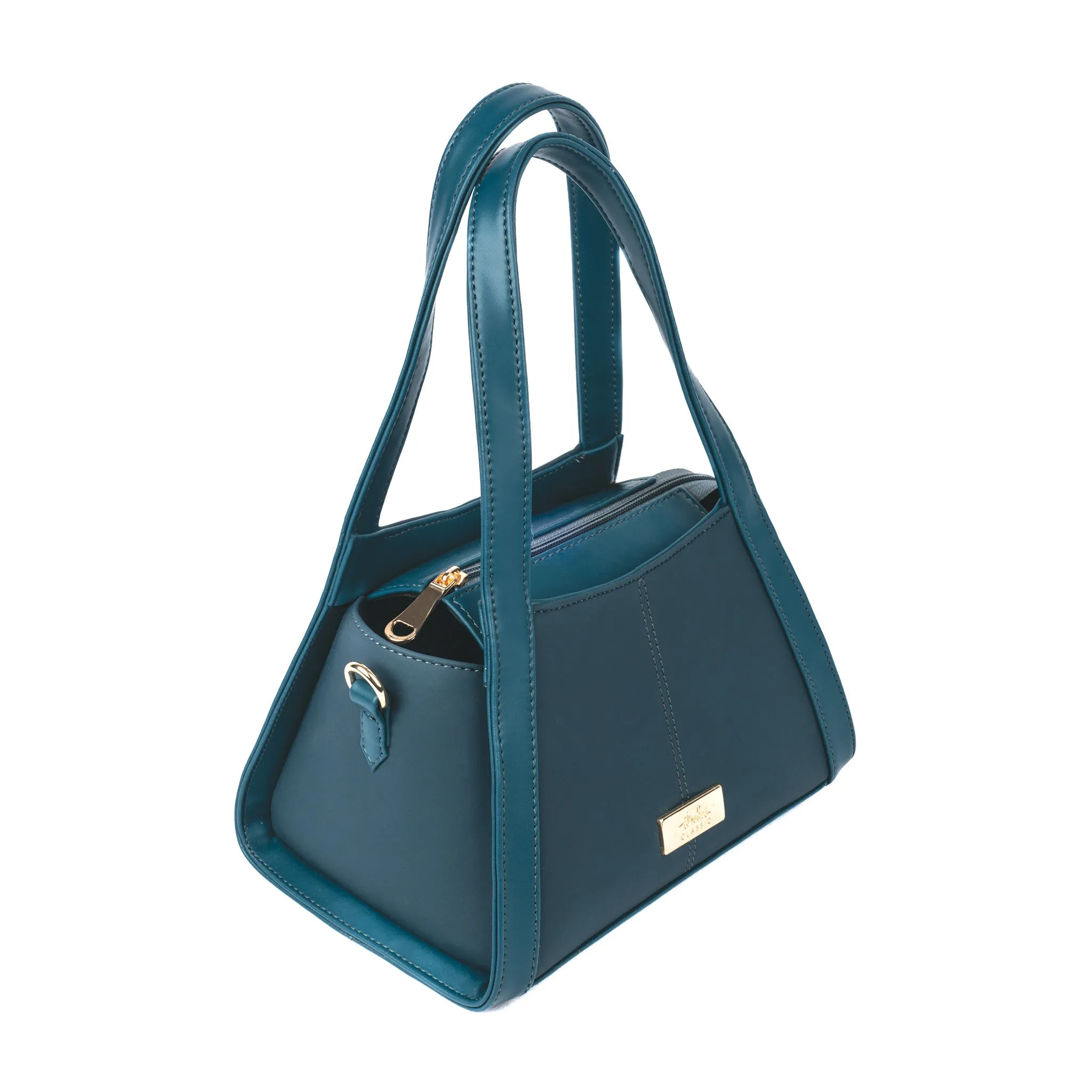 Peacock Panache Small Handbag