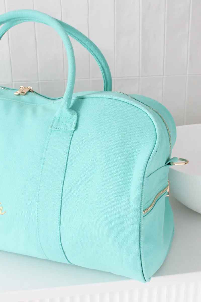 Personalised Duffle Bag - Bondi Mint