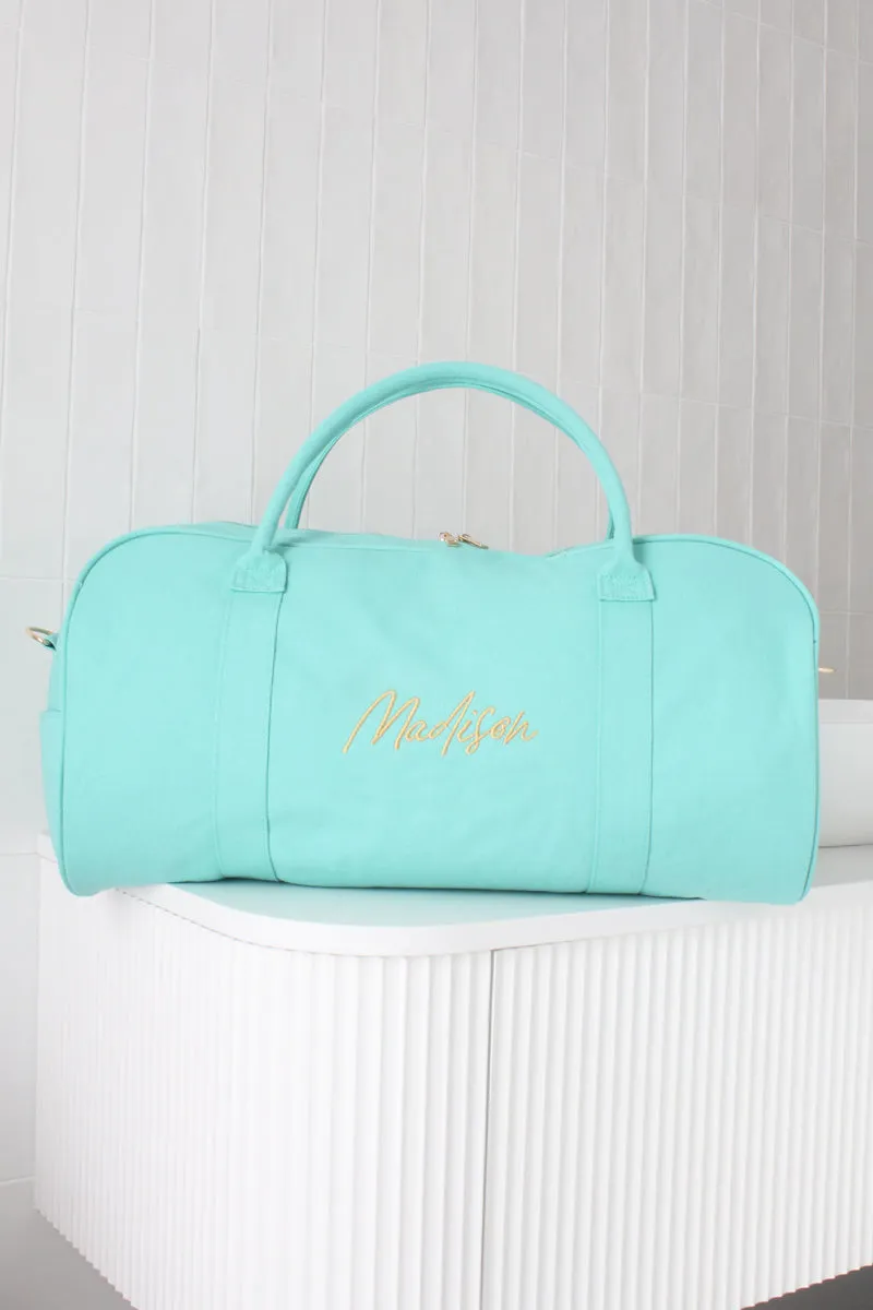 Personalised Duffle Bag - Bondi Mint