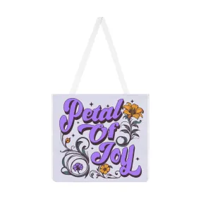 Petal of Joy Shoulder Tote Bag - Floral Design for Everyday Use
