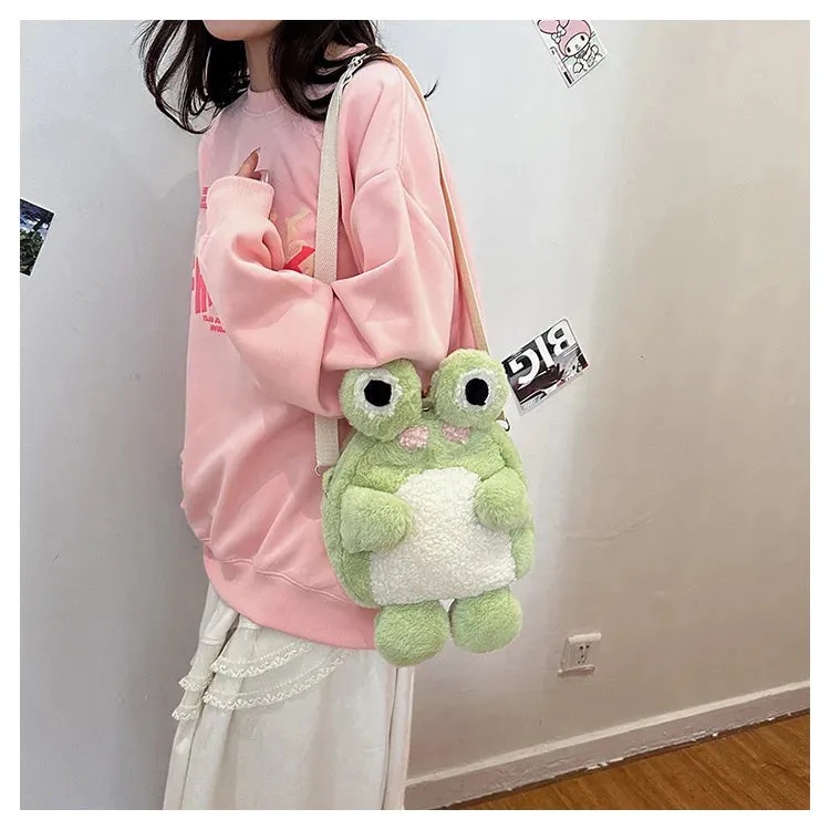 Plush Froggy Backpack