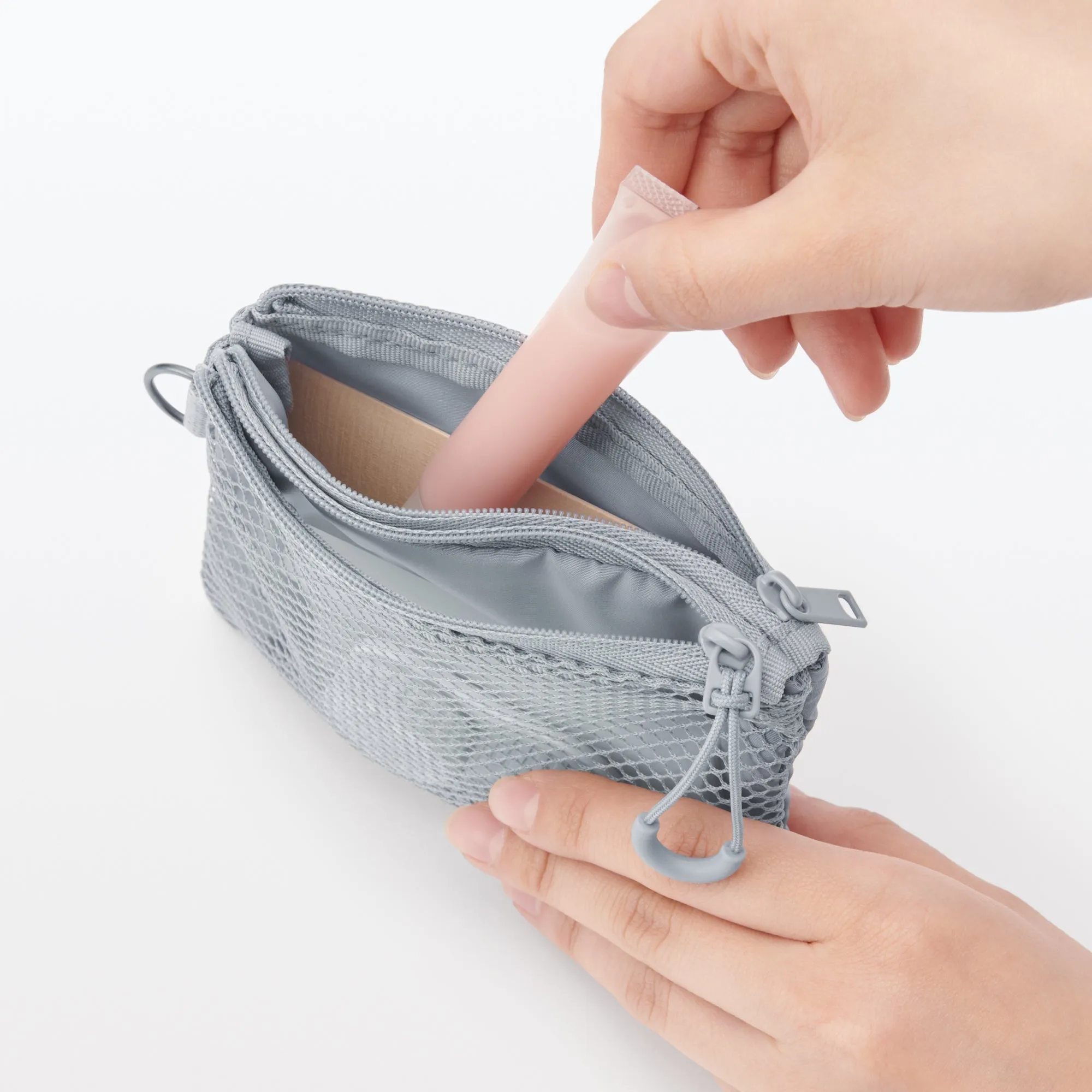 Polyester Two Zipper Case