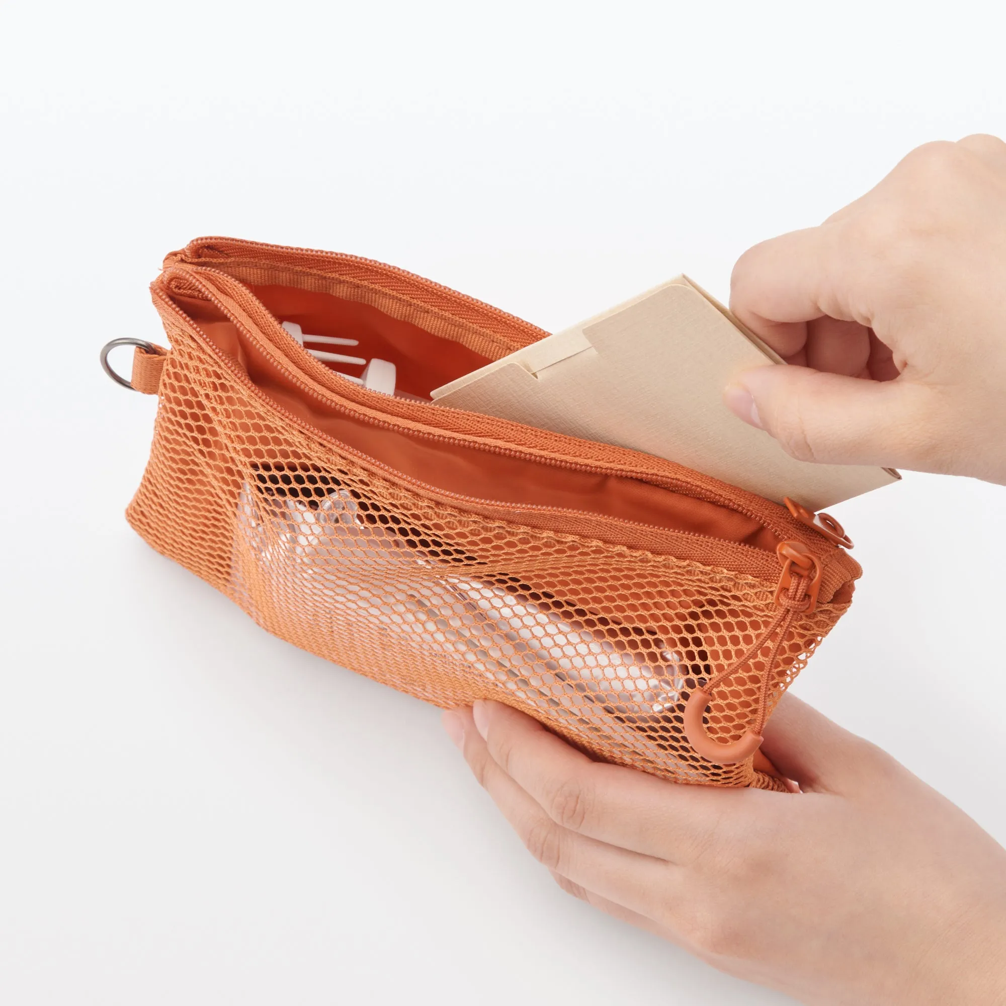 Polyester Two Zipper Case