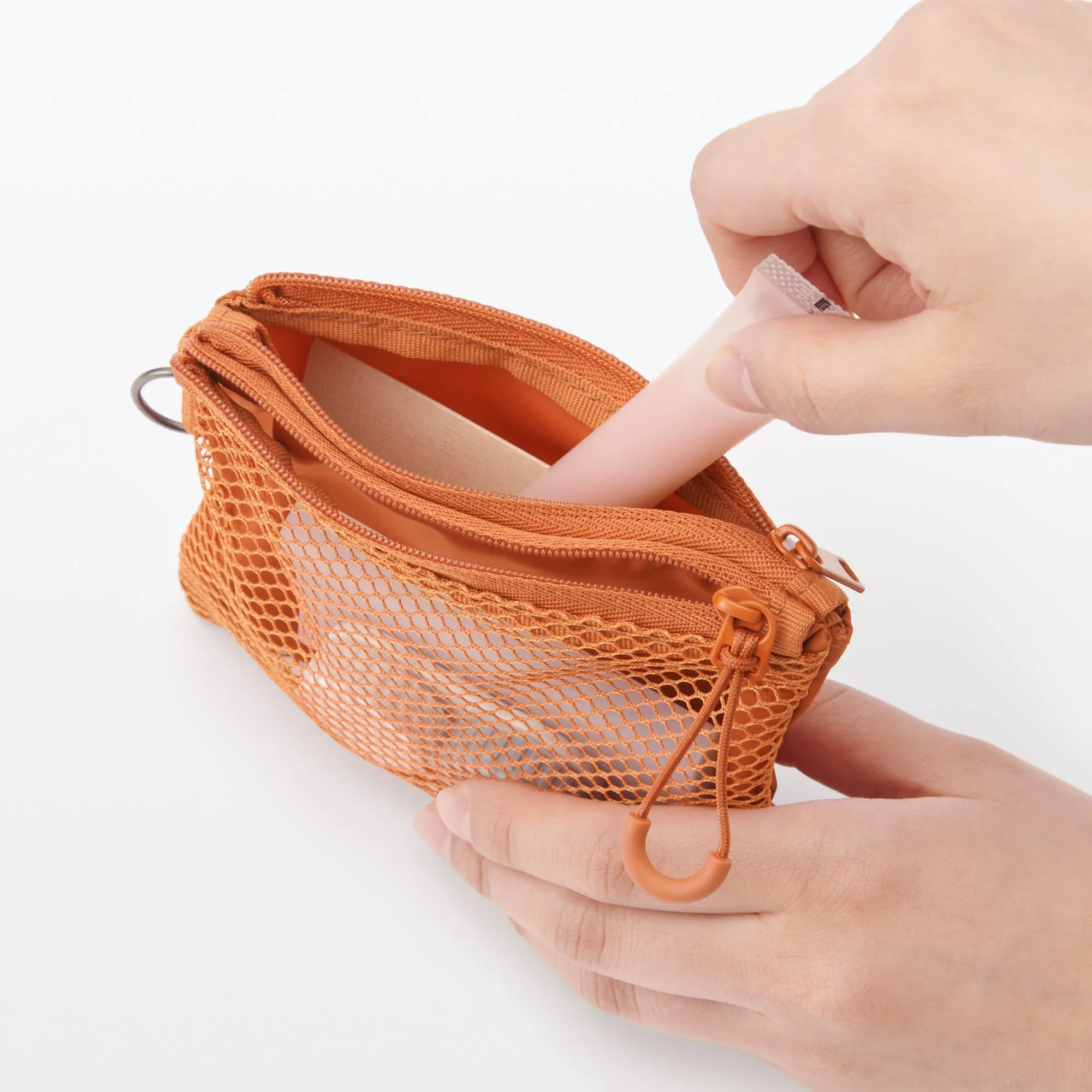 Polyester Two Zipper Case