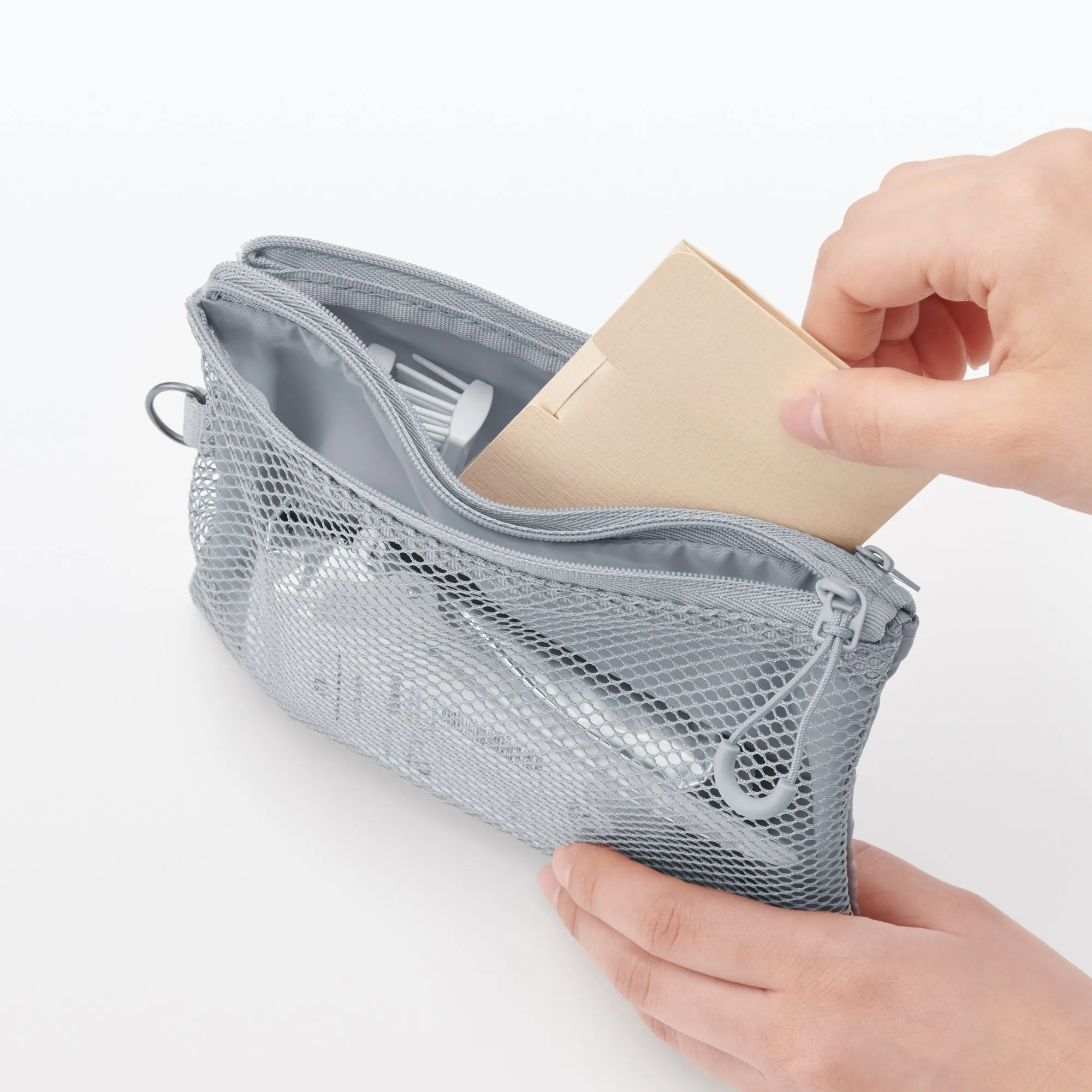 Polyester Two Zipper Case