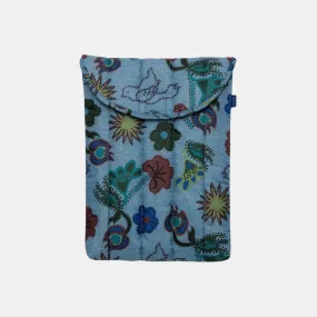 Puffy Laptop Sleeve 13"/14" (Digital Denim Birds)