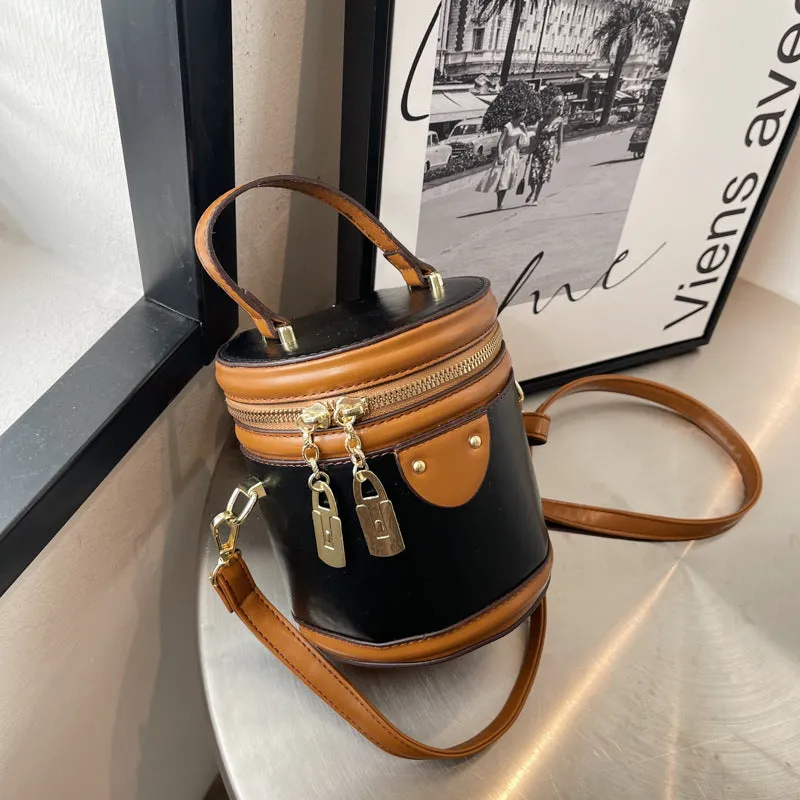Sling Bags Spring round Bag Vintage Trendy Casual Women's Bag