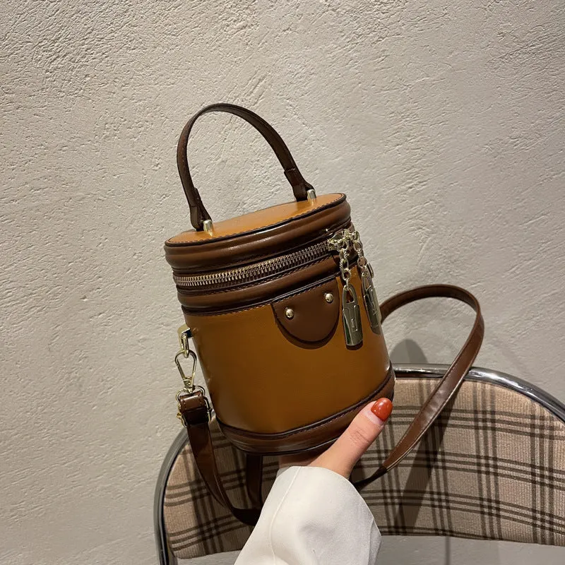 Sling Bags Spring round Bag Vintage Trendy Casual Women's Bag