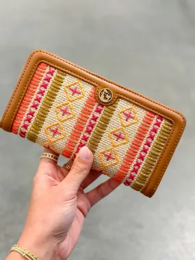 Spartina Snap Wallet Callawassie Pineapple