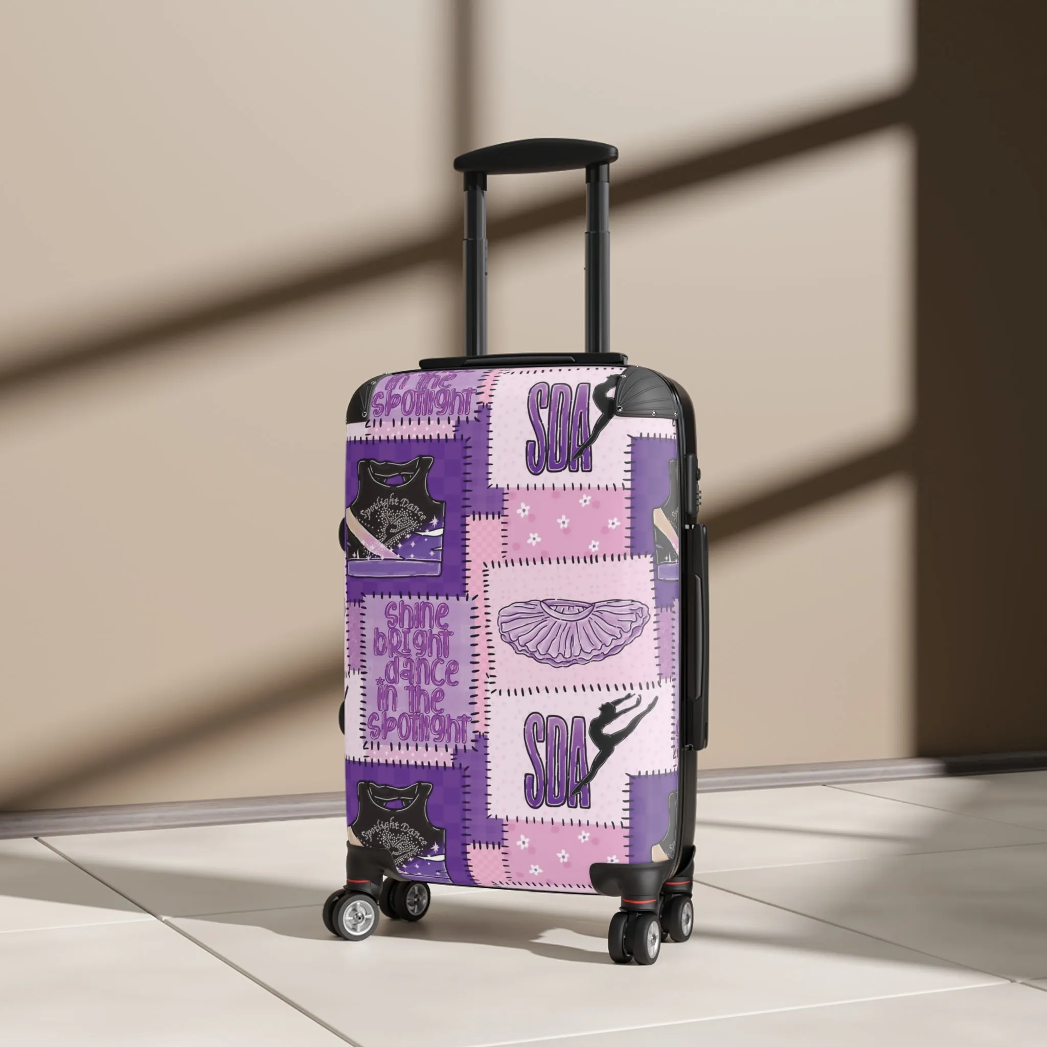 Spotlight patchwork Suitcase