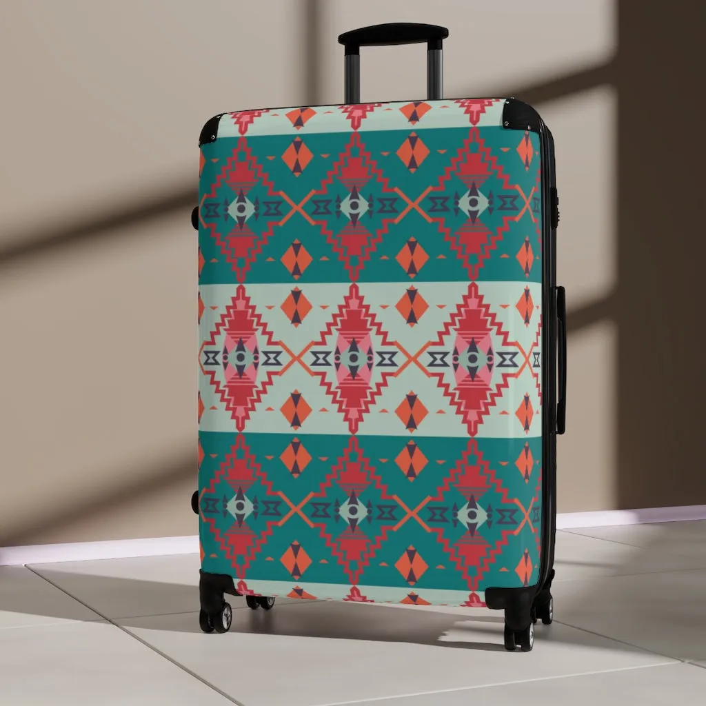 Suitcases Luggage Sahara Sunset Southwestern Bags Hardshell Suitcase Three Sizes