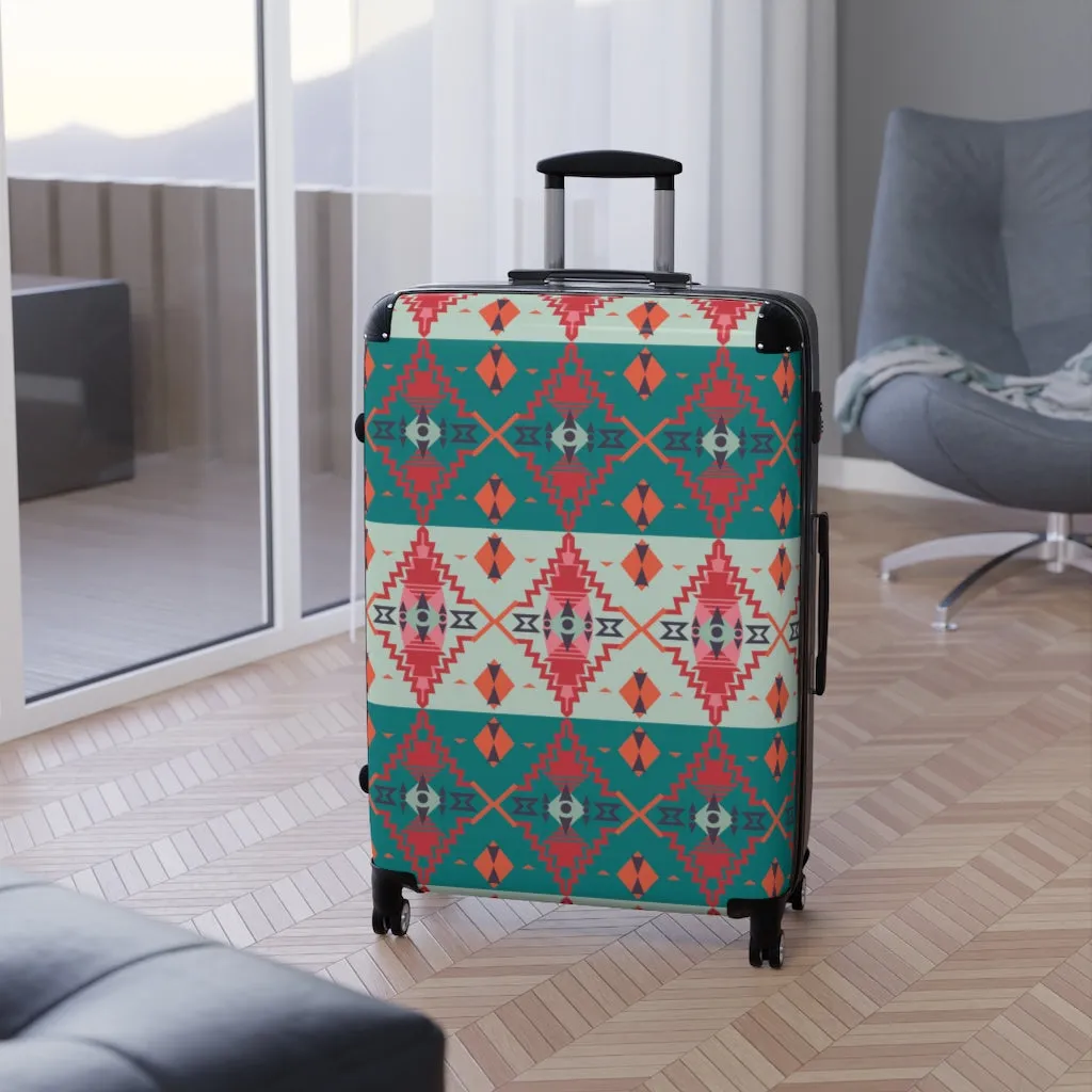 Suitcases Luggage Sahara Sunset Southwestern Bags Hardshell Suitcase Three Sizes
