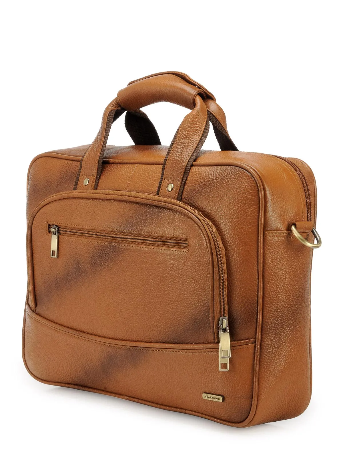Teakwood Genuine Leather Laptop bag