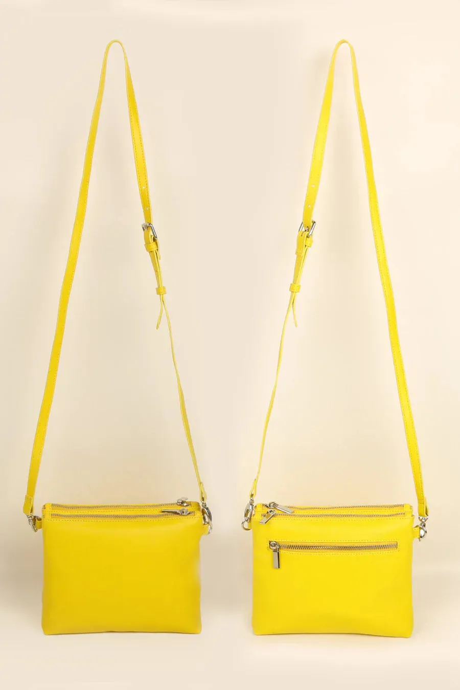 The House of Ganges - Dual Sling Vegan Leather Crossbody