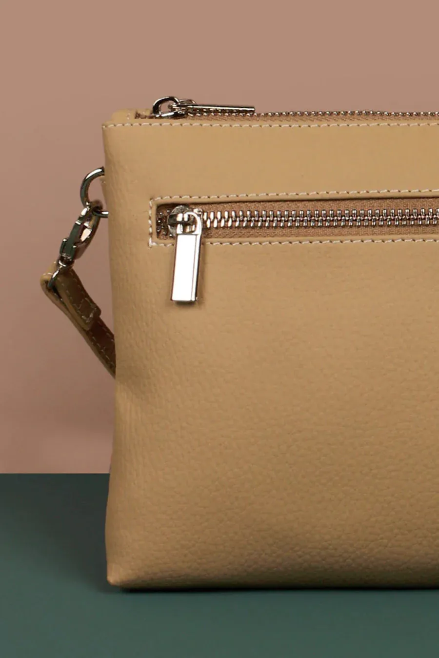 The House of Ganges - Dual Sling Vegan Leather Crossbody