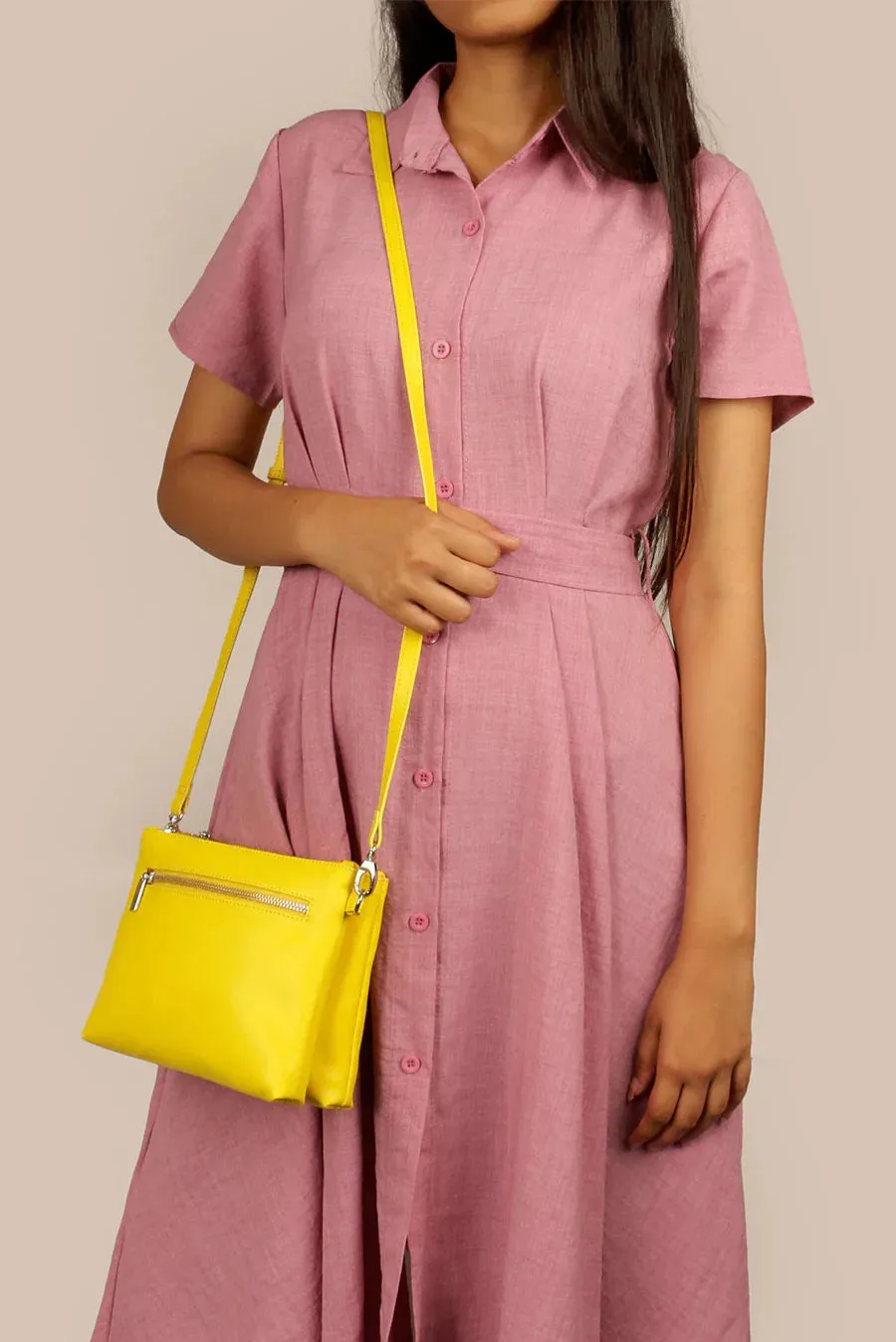 The House of Ganges - Dual Sling Vegan Leather Crossbody