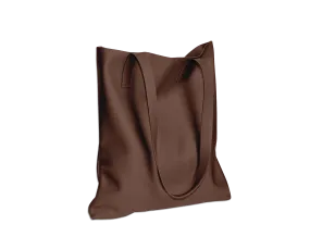 The Tote: Leather - Cognac - Small