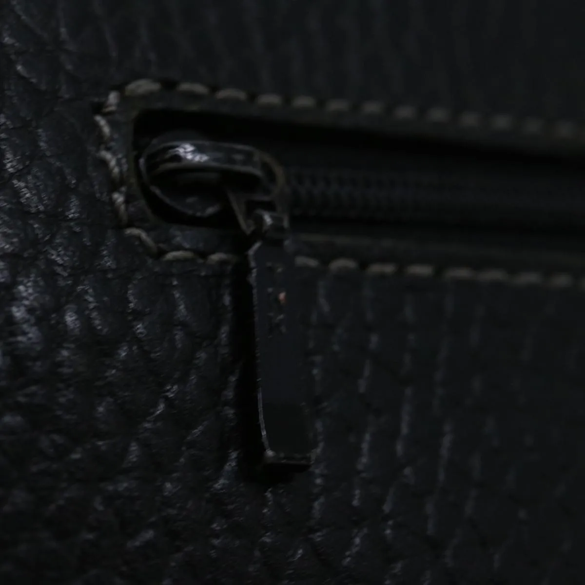 Trendy Inspired Burberry Clutch Bag Leather Black Auth Bs13248