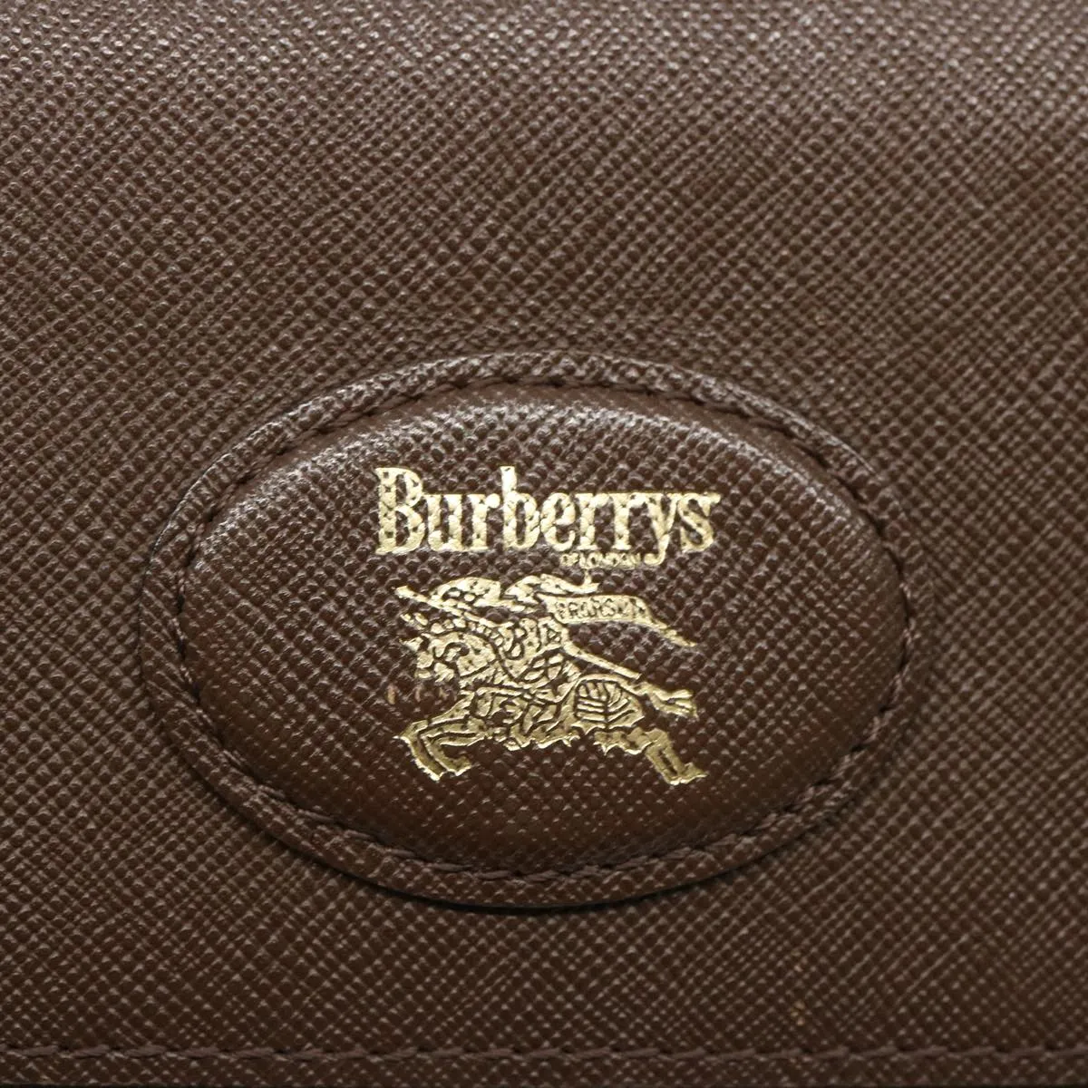 Trendy Inspired Burberryss Nova Check Clutch Bag Canvas Beige Brown Auth Bs12002
