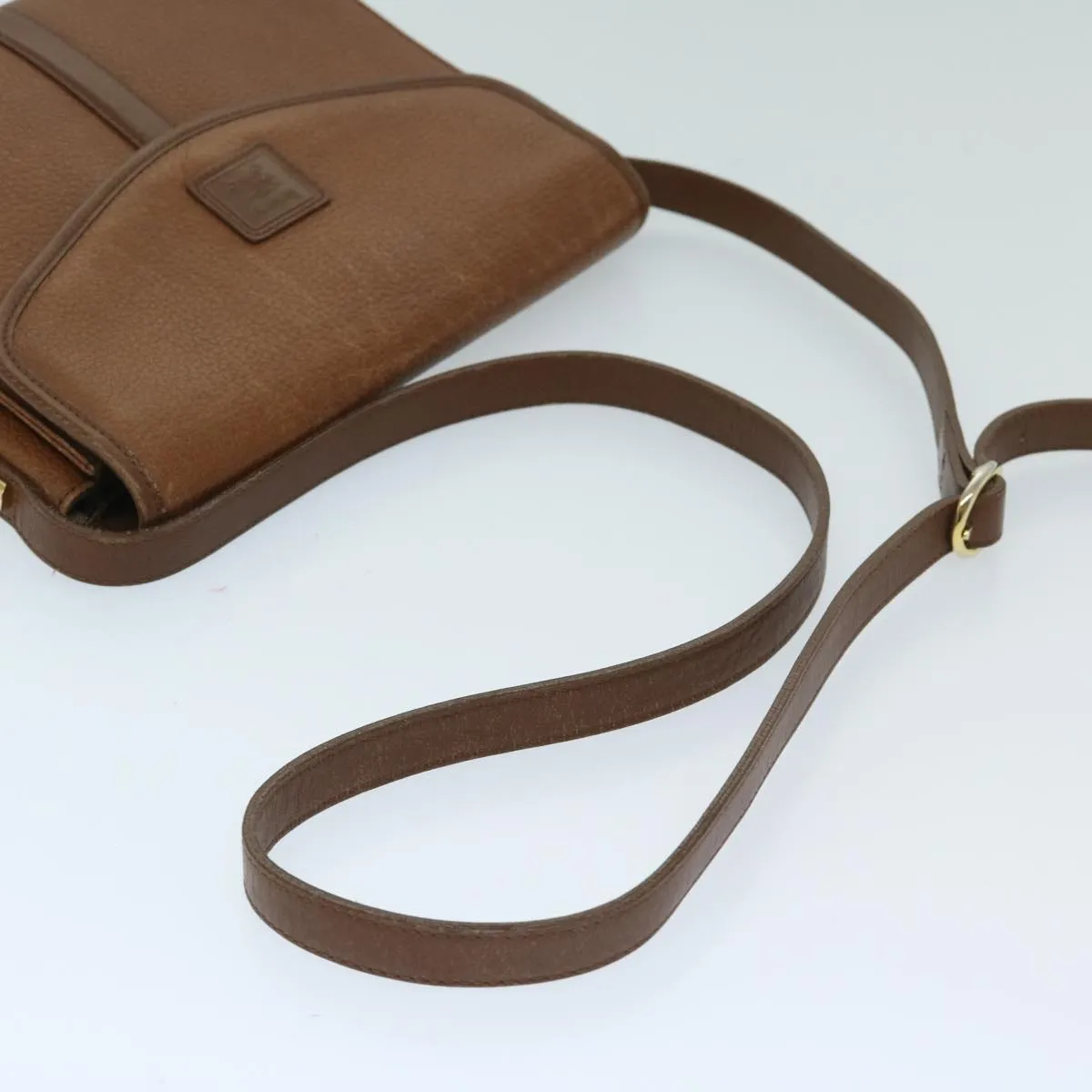 Trendy Inspired Burberryss Shoulder Bag Leather Brown Auth Ac2838