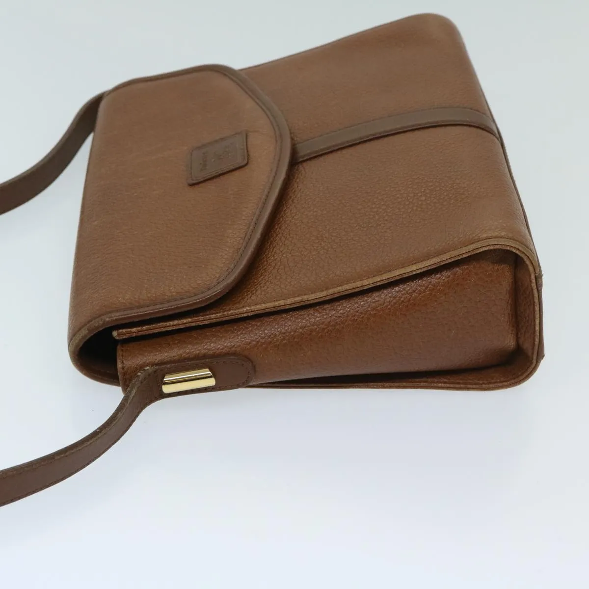 Trendy Inspired Burberryss Shoulder Bag Leather Brown Auth Ac2838
