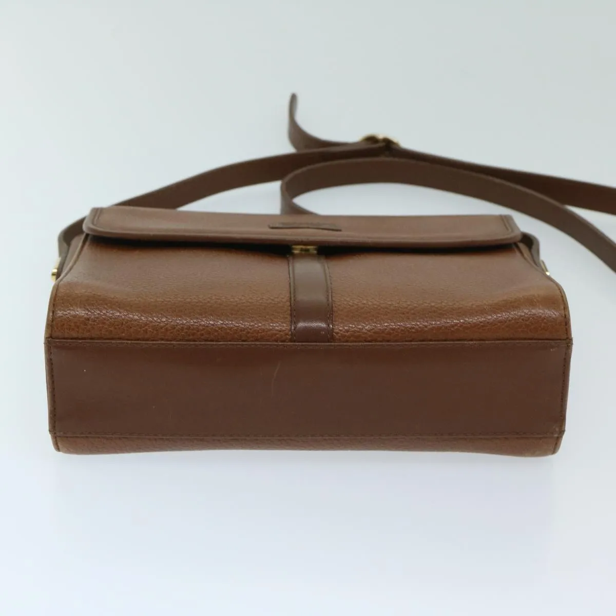 Trendy Inspired Burberryss Shoulder Bag Leather Brown Auth Ac2838