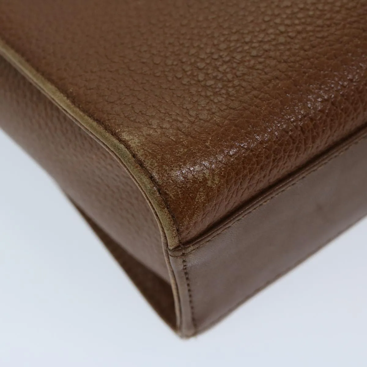 Trendy Inspired Burberryss Shoulder Bag Leather Brown Auth Ac2838