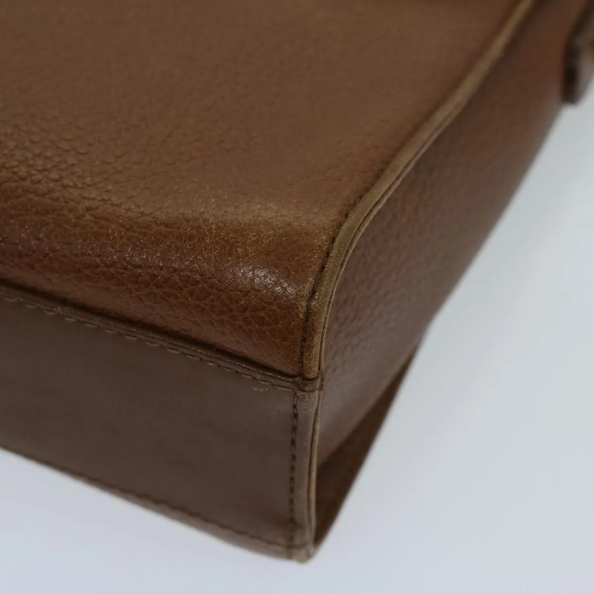 Trendy Inspired Burberryss Shoulder Bag Leather Brown Auth Ac2838