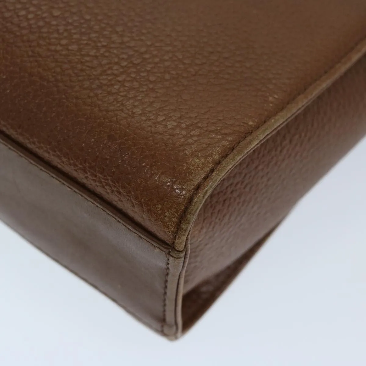 Trendy Inspired Burberryss Shoulder Bag Leather Brown Auth Ac2838