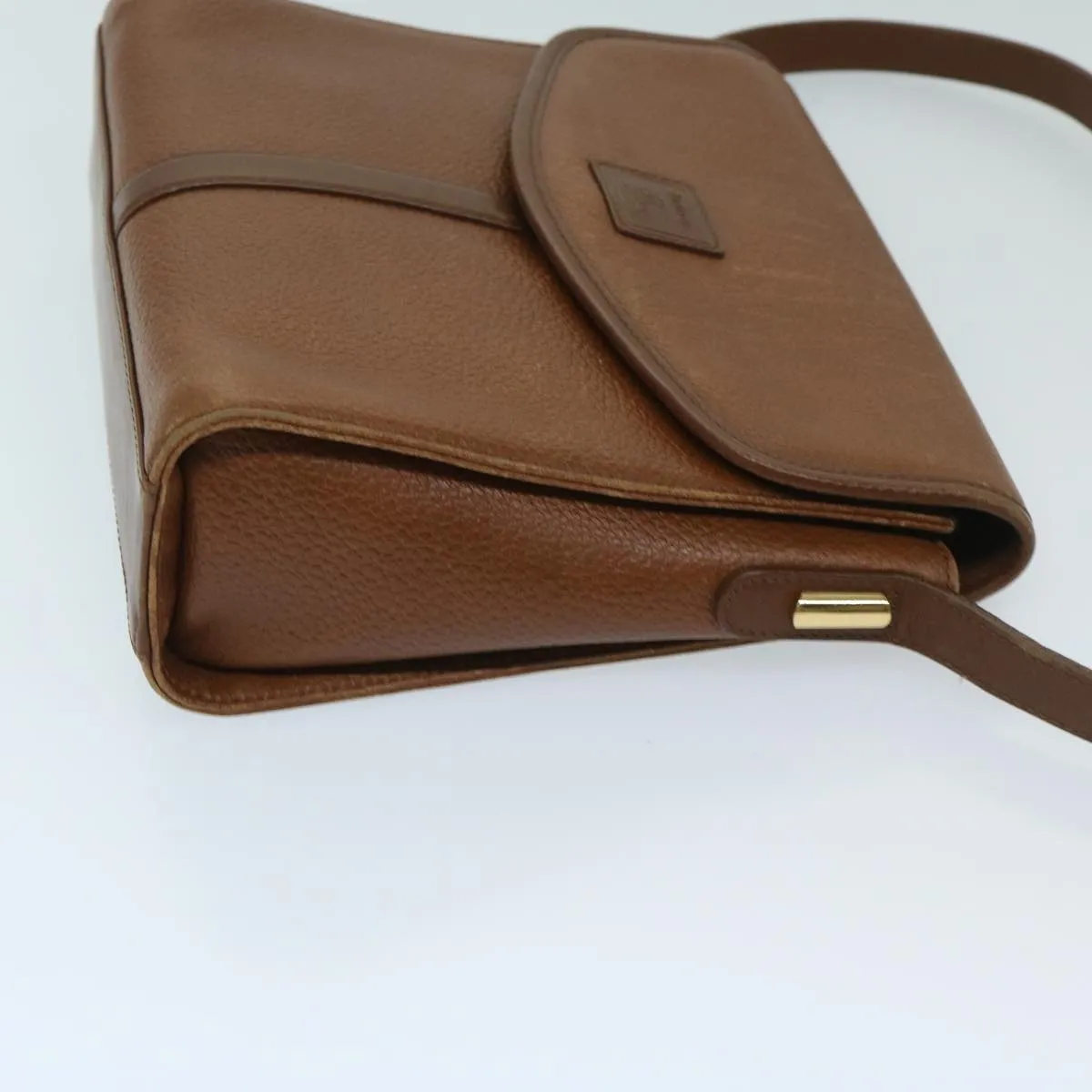 Trendy Inspired Burberryss Shoulder Bag Leather Brown Auth Ac2838