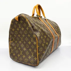 Trendy Inspired Louis Vuitton Auth  Monogram Keepol 50 M41426