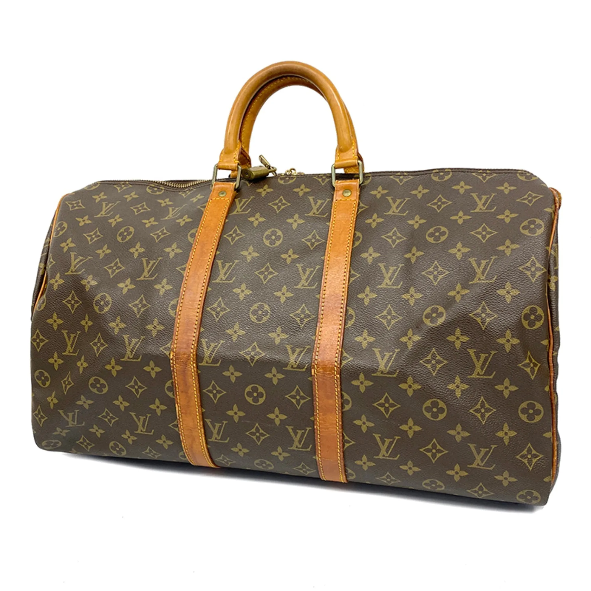 Trendy Inspired Louis Vuitton Auth  Monogram Keepol 50 M41426