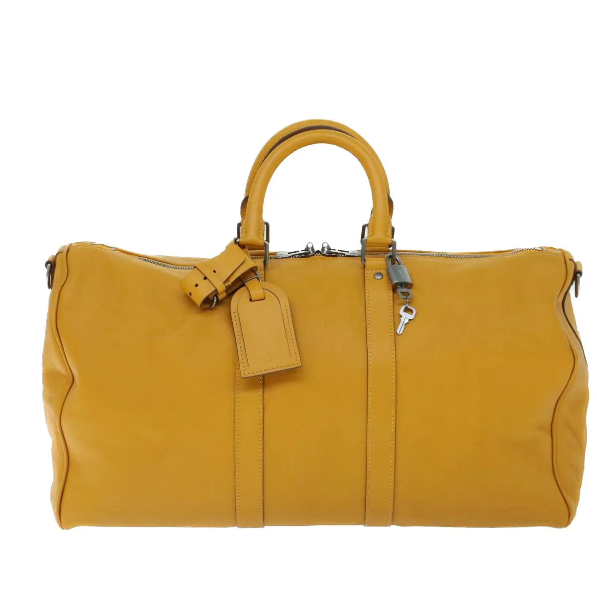 Trendy Inspired Louis Vuitton Damier Infini  Keepall Bandouliere 45 Bag Solar N41217 Auth 53221