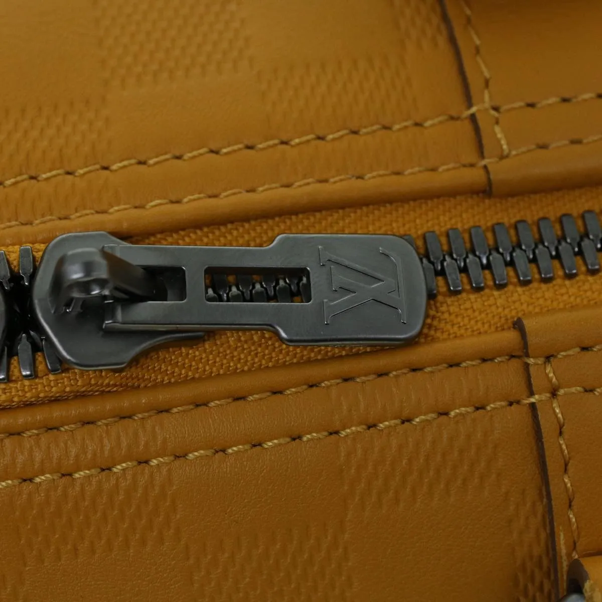 Trendy Inspired Louis Vuitton Damier Infini  Keepall Bandouliere 45 Bag Solar N41217 Auth 53221