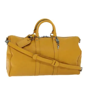 Trendy Inspired Louis Vuitton Damier Infini  Keepall Bandouliere 45 Bag Solar N41217 Auth 53221