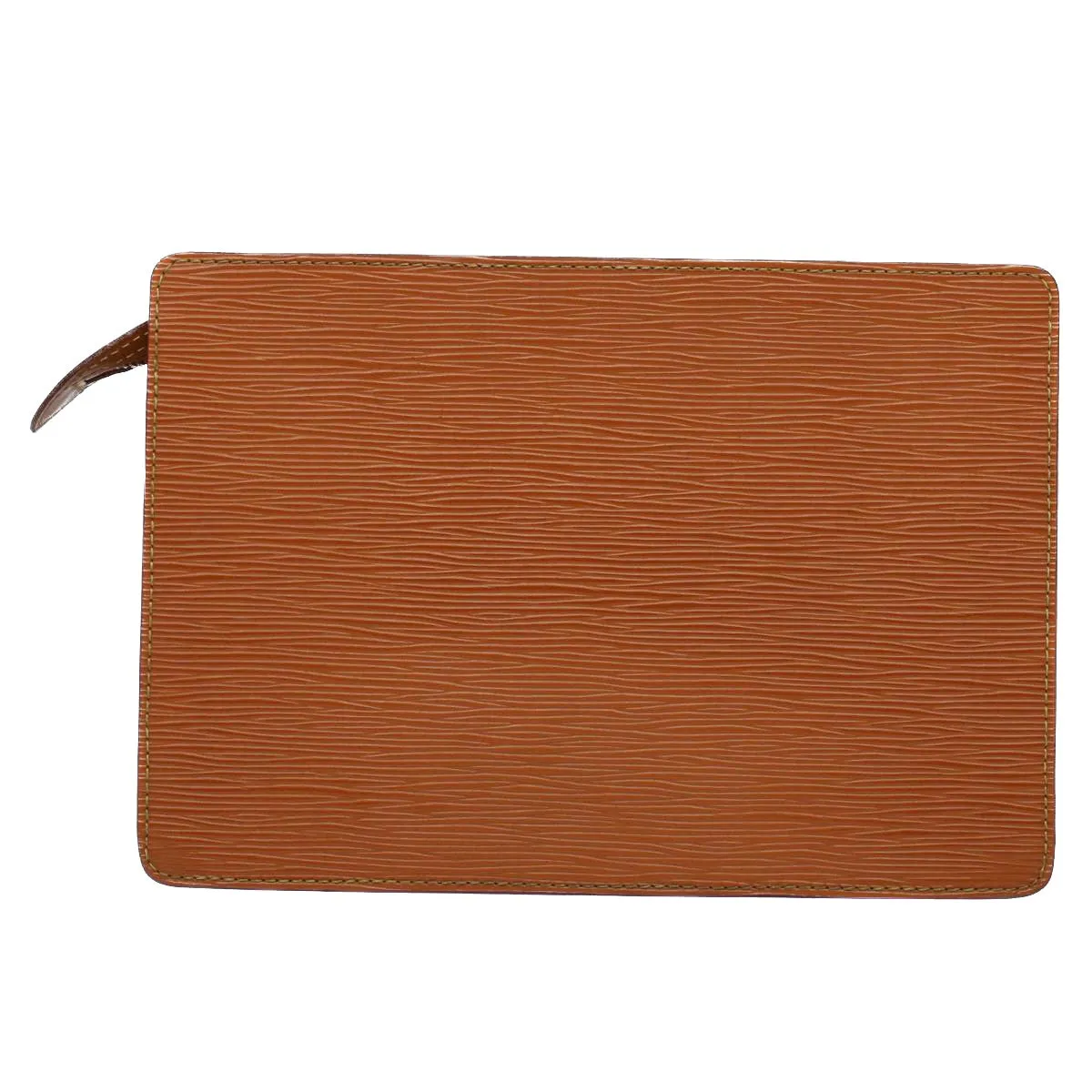 Trendy Inspired Louis Vuitton Epi Pochette Homme Clutch Bag Brown M52528 Lv Auth Th3989